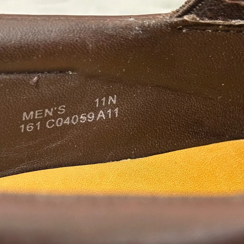 Cole Haan Tucker Venetian Mens 11 Brown‎ Loafers C04059 Leather Slip On Shoes